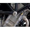 Motocorse Aluminum or Titanium Crash Pads (Frame plugs) For MV Agusta Brutale 750, 910, 989, & 1078 Motocorse Aluminum or Titanium Crash Pads (Frame plugs) For MV Agusta Brutale 750, 910, 989, & 1078